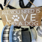 All You Need is Love and a Dog DIY Wreath Kit