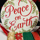 Peace on Earth Christmas DIY Wreath Kit