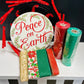 Peace on Earth Christmas DIY Wreath Kit
