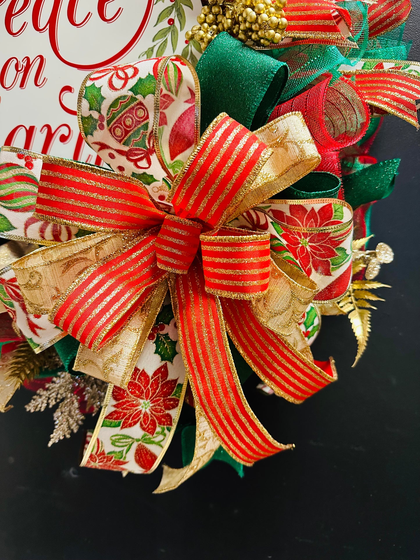 Peace on Earth Christmas DIY Wreath Kit