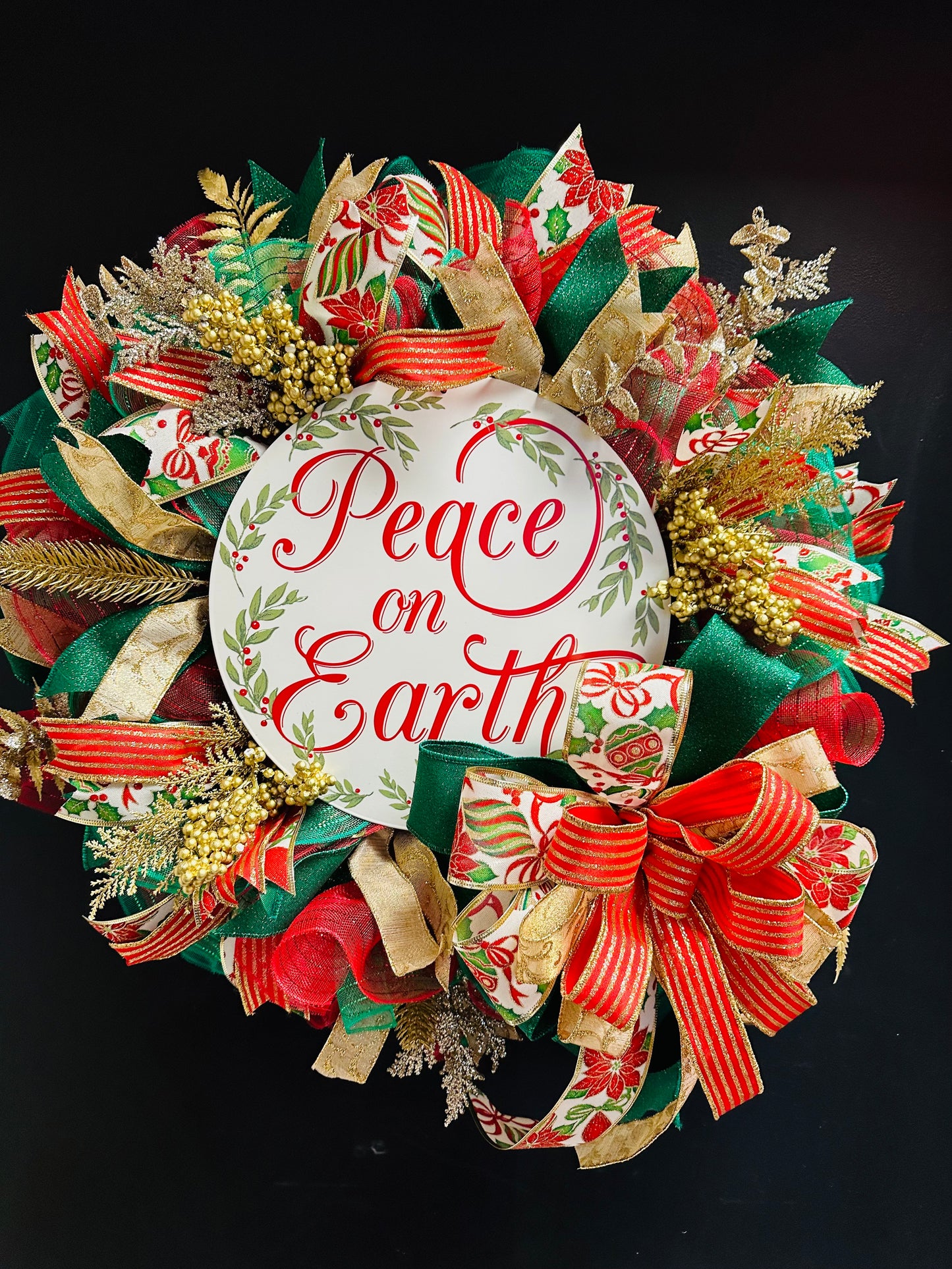 Peace on Earth Christmas DIY Wreath Kit