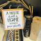 A House is Not a Home Without Paw Prints, Dog or Cat Lovers Wreath Kit