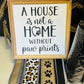 A House is Not a Home Without Paw Prints, Dog or Cat Lovers Wreath Kit