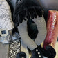 Bougie Harlequin Witch Hat & Legs Halloween DIY Wreath Kit