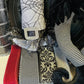 Bougie Harlequin Witch Hat & Legs Halloween DIY Wreath Kit