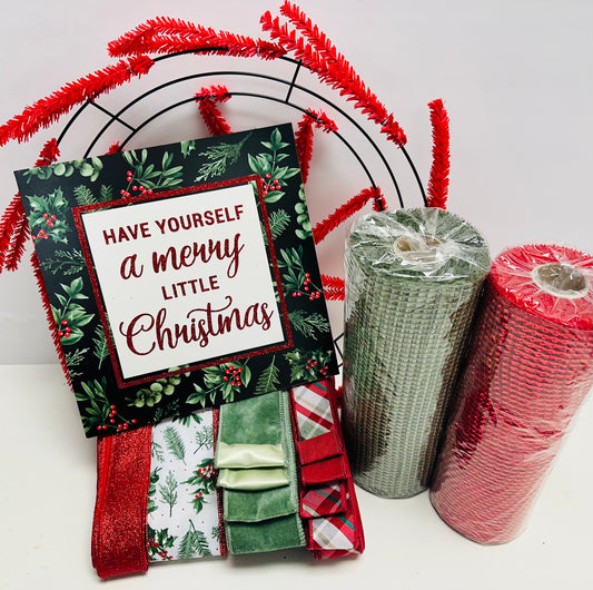 Party Kit - Have Yourself a Merry Little Christmas DIY Kit