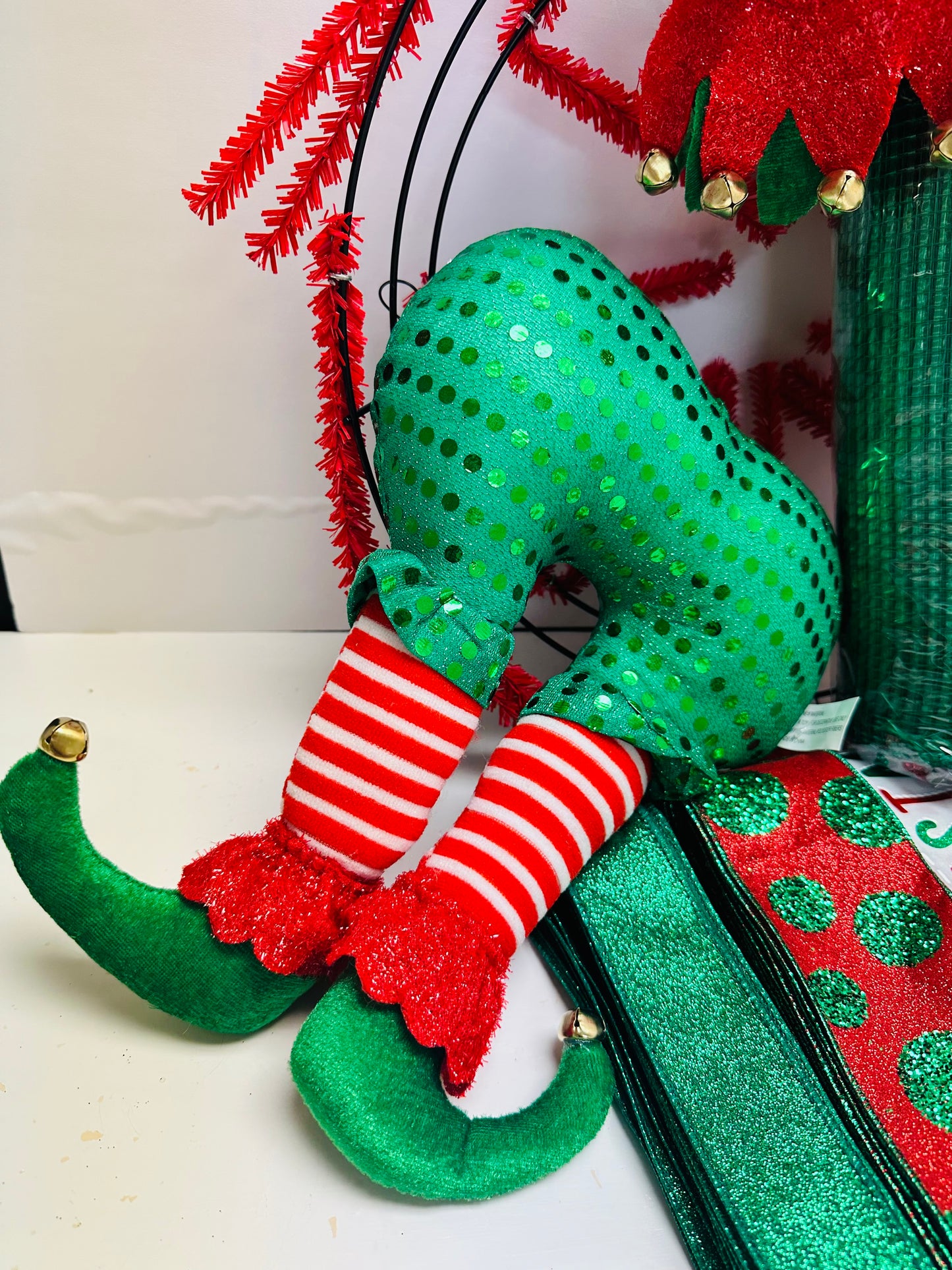 Party Kit - Sequined Elf Christmas Holiday DIY Kit