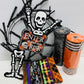 Enter at Your Own Risk Halloween Skeleton DIY Wreath Kit