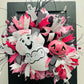 Boo! Ghost Halloween DIY Wreath Kit