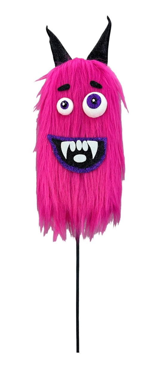 24"L x 5"W x 3"D Hot Pink Furry Monster Spray