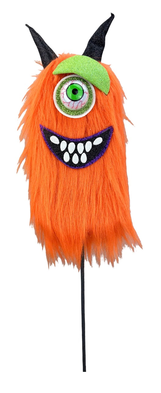 24"L x 5"W x 3"D Orange Furry Monster Spray