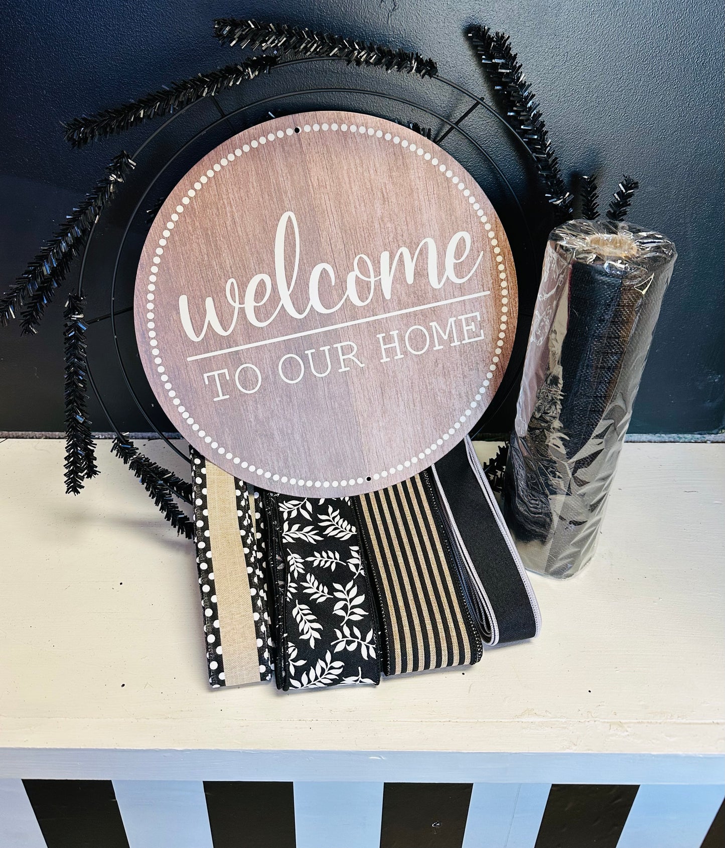 Welcome to Our Home Everyday DIY Wreath Kit