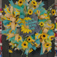 I Have Sunshine in My Soul Sunflower Wreath