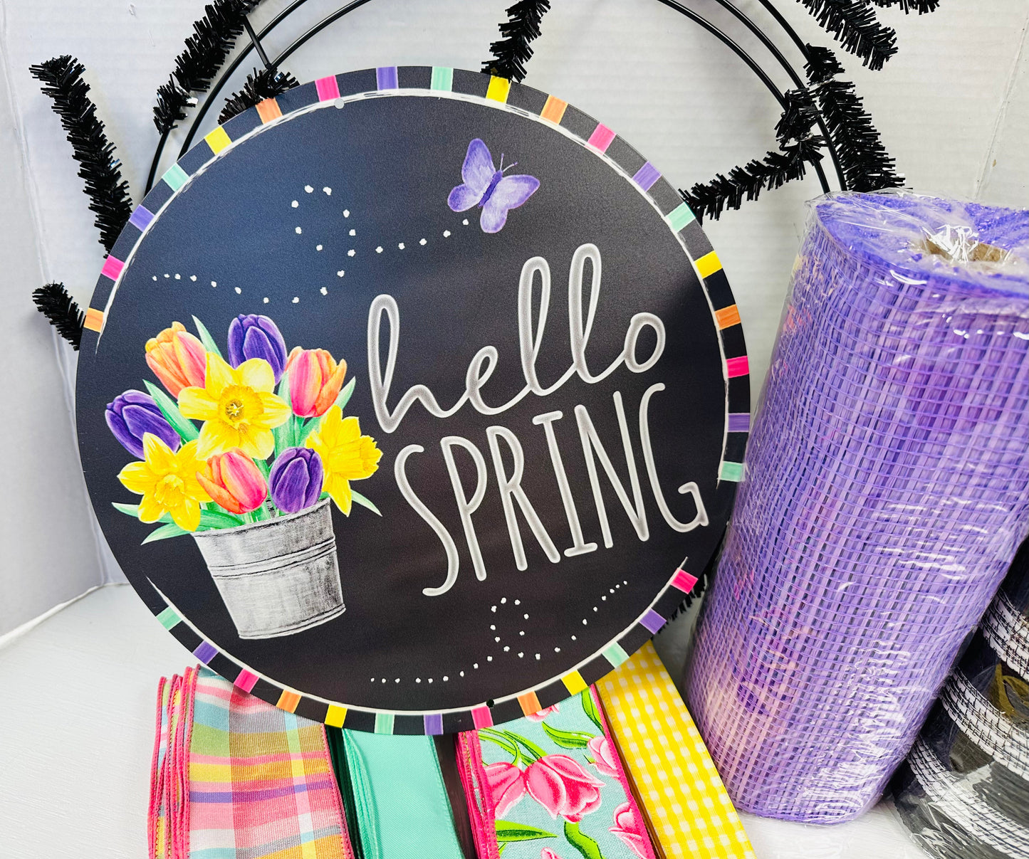 Wreath Kit - Hello Spring