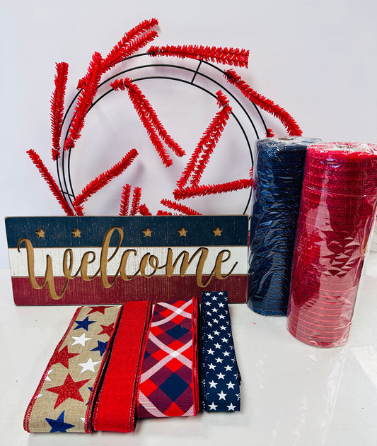 Party Kit - Patriotic Welcome DIY Kit
