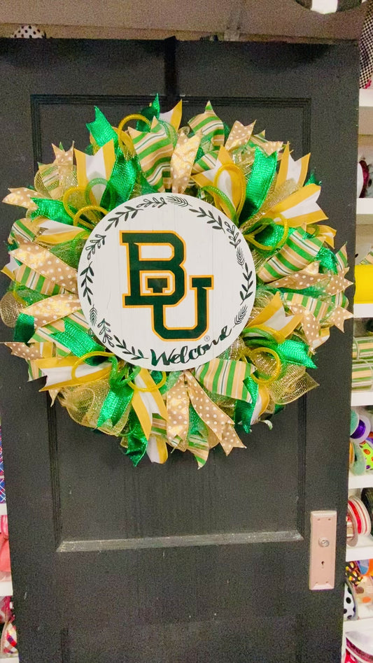 Party Kit - Baylor Welcome Wreath Kit DIY