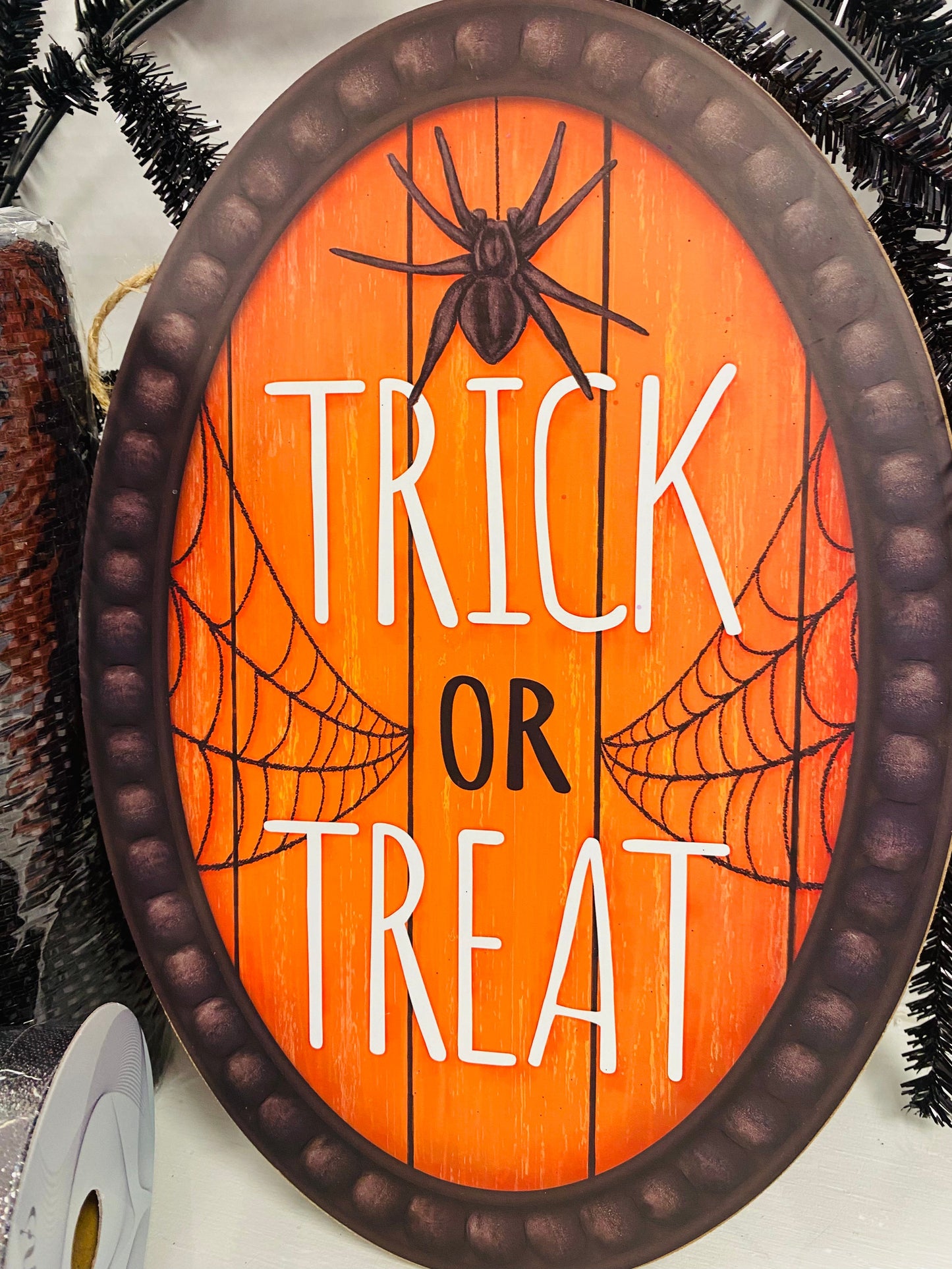 Trick or Treat Halloween Wreath Kit