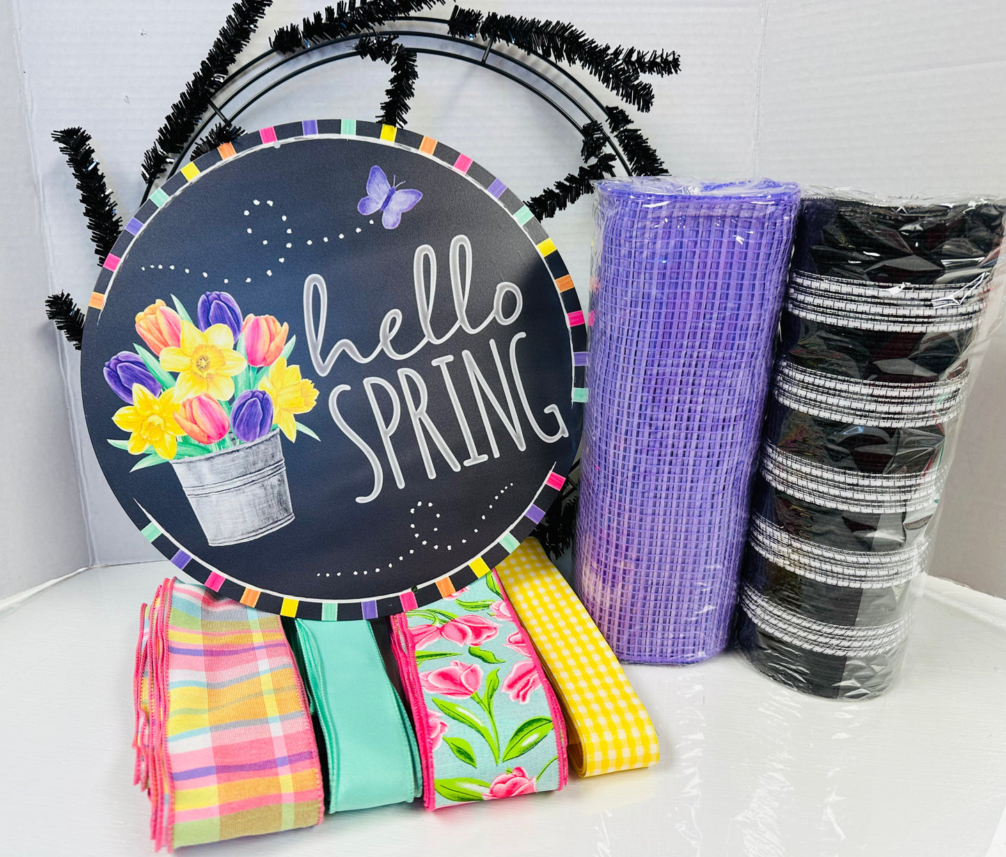 Wreath Kit - Hello Spring