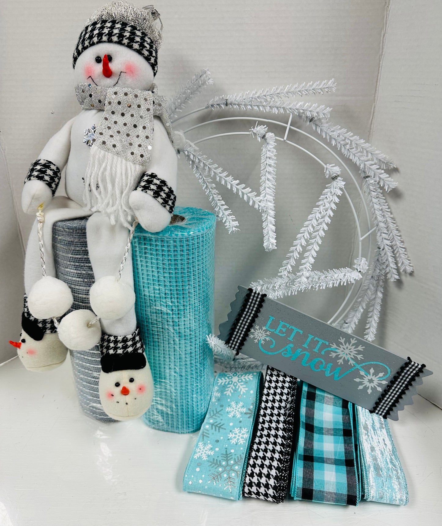 Wreath Kit - Let It Snow
