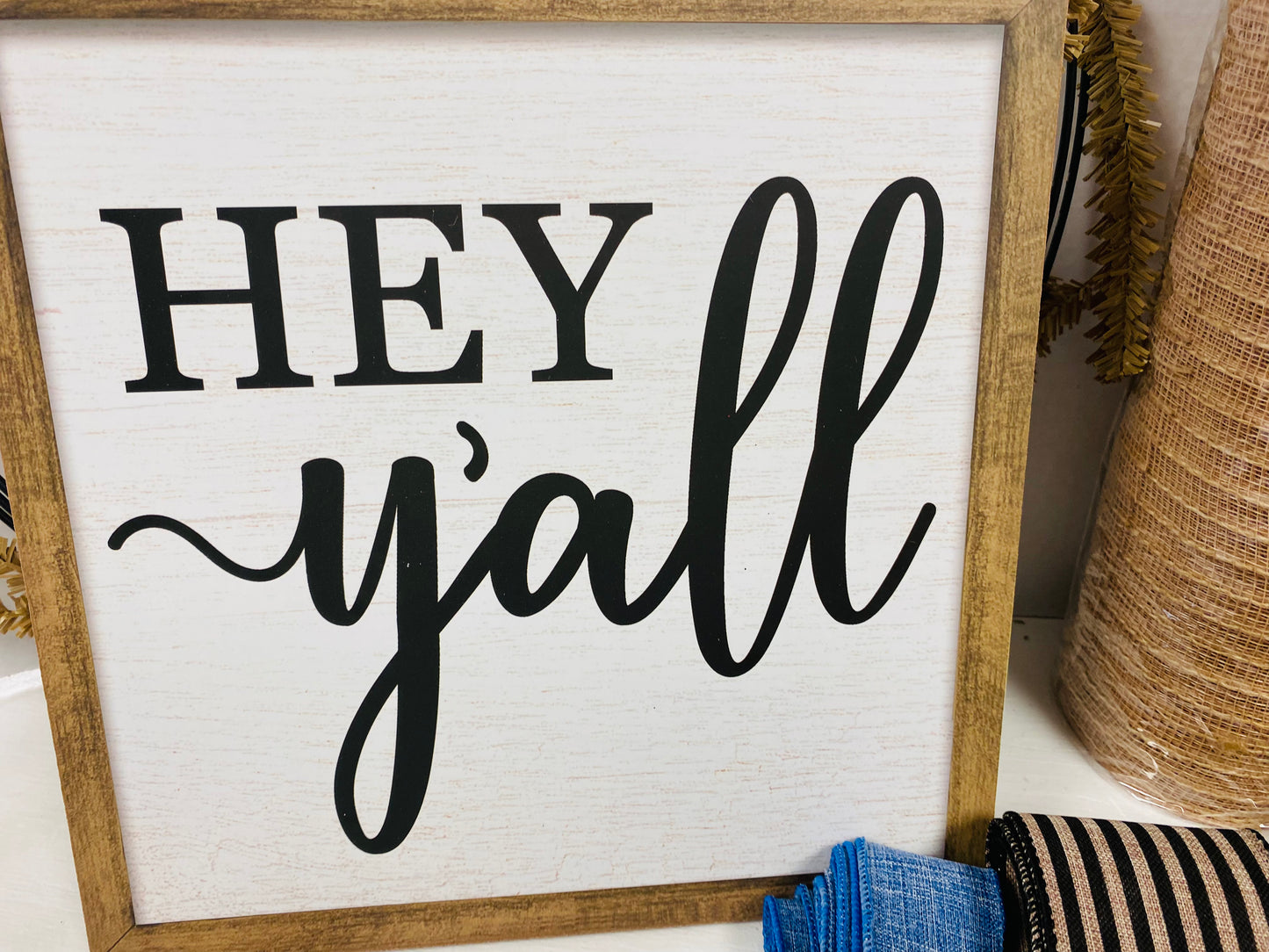Party Kit - Hey Y'all Wreath