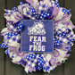 TCU Fear the Frog Wreath