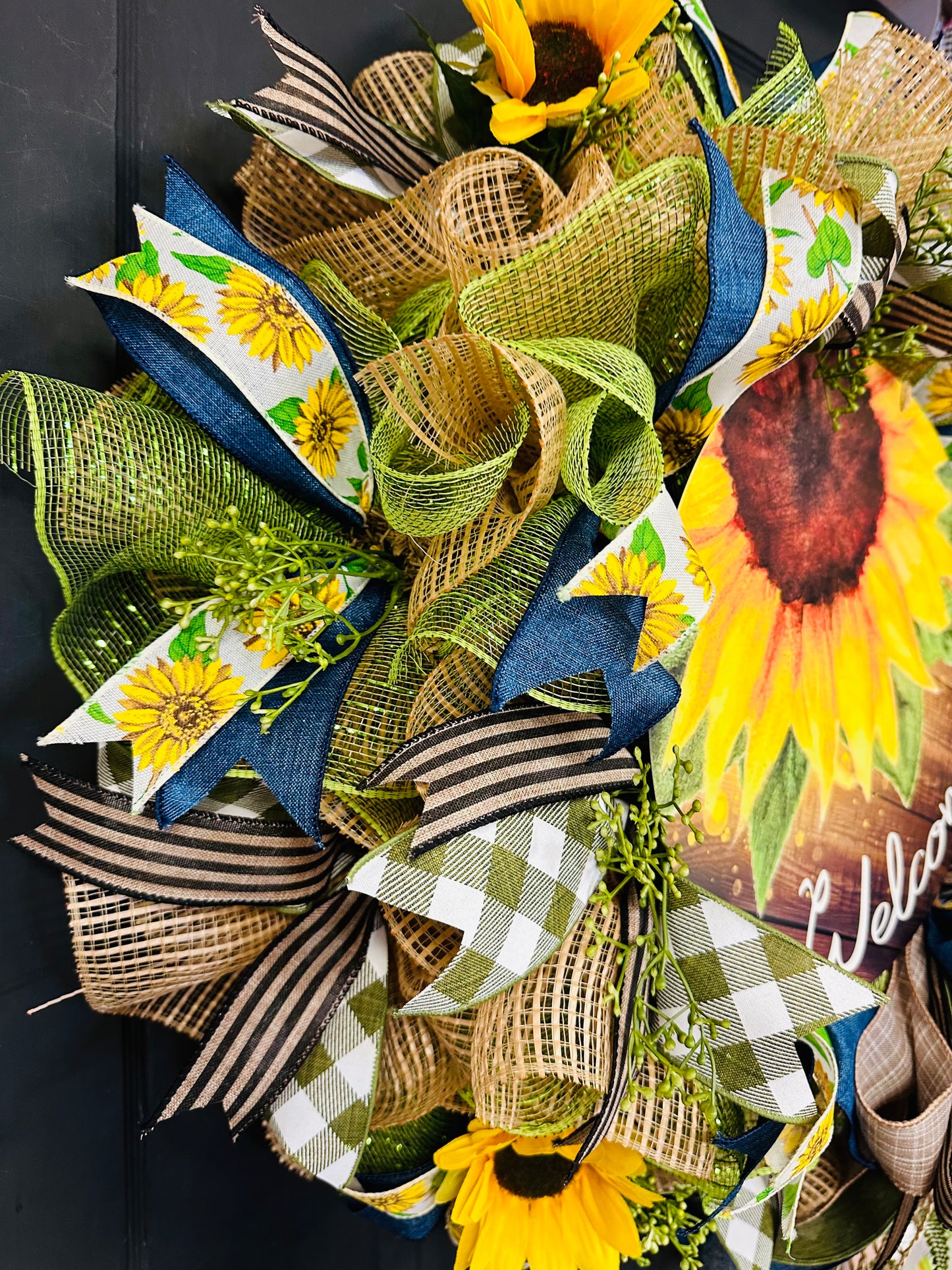 Sunflower Wreath Kit (Crafter’s Convention)