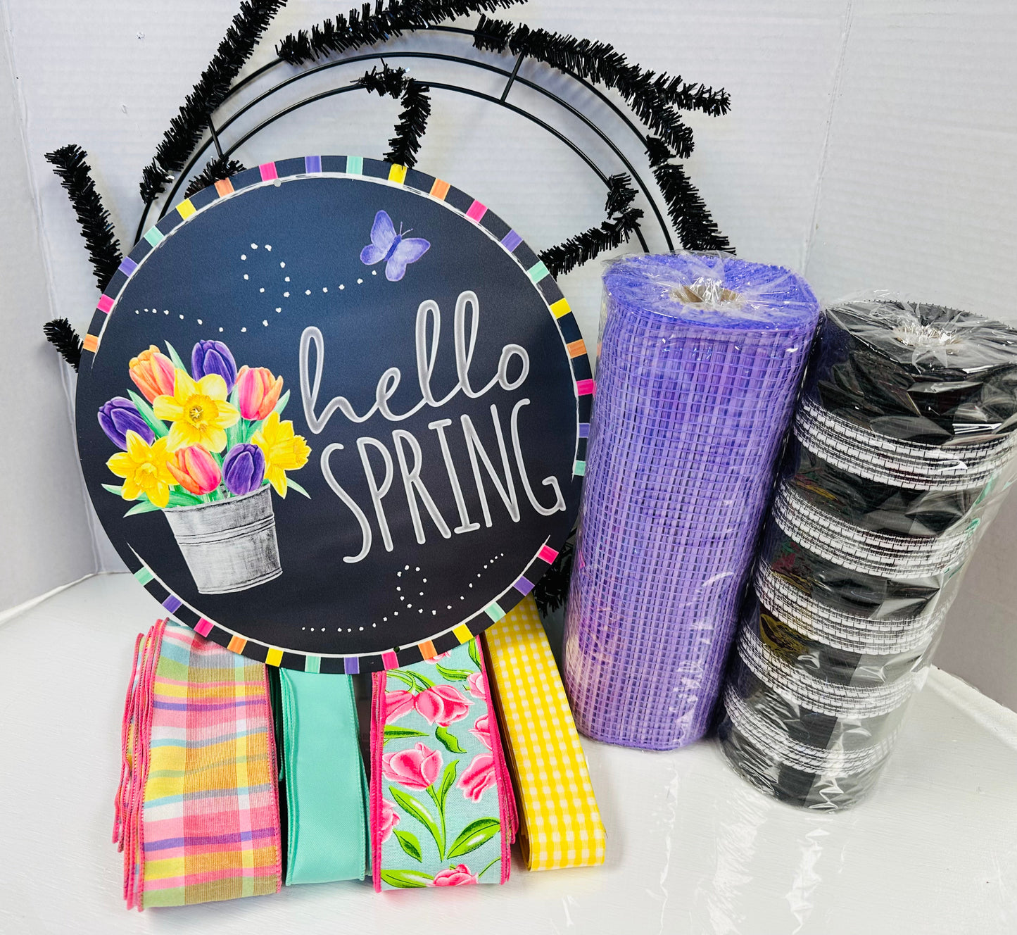Wreath Kit - Hello Spring