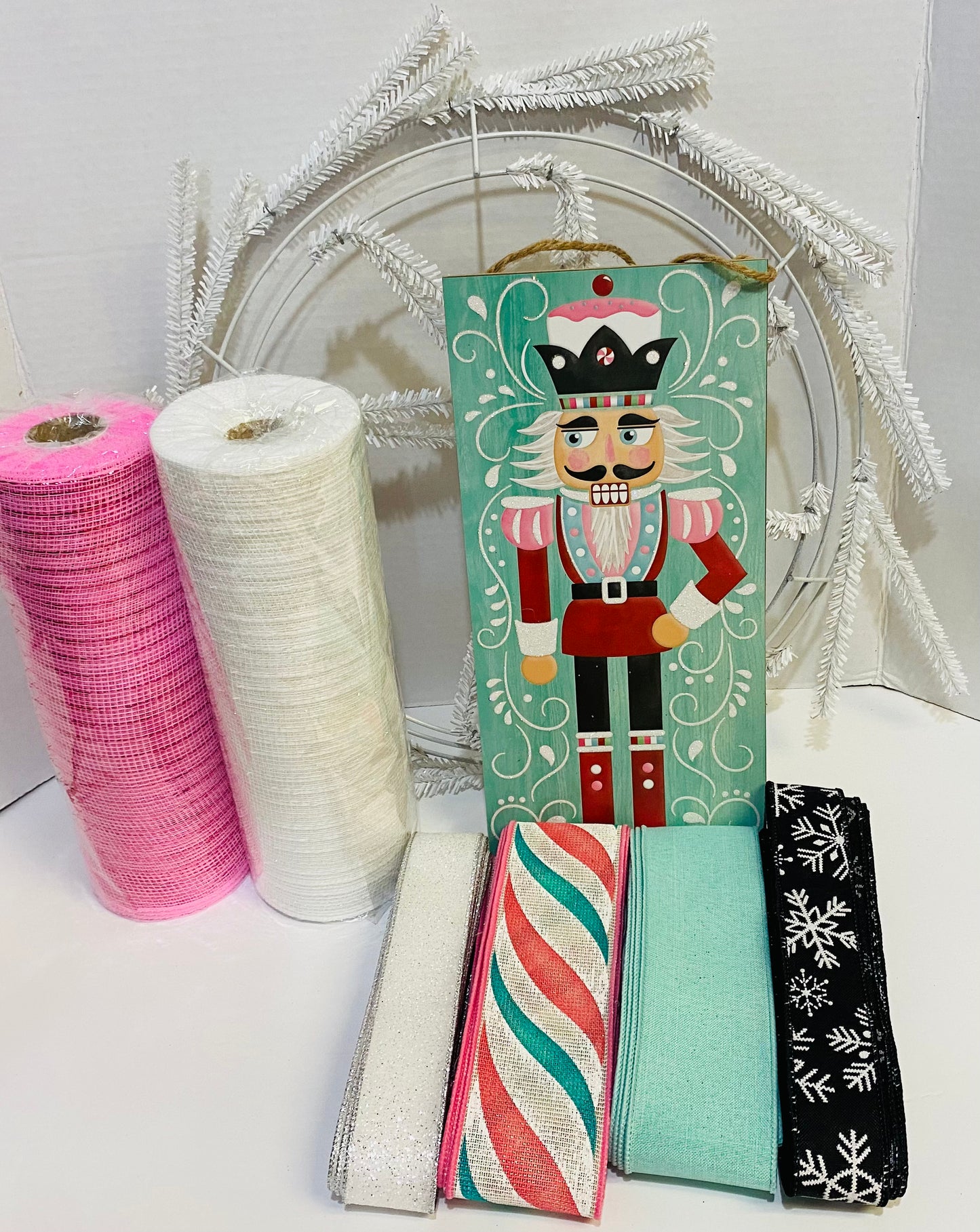 Party Kit - Pastel Nutcracker Christmas Winter Holiday DIY