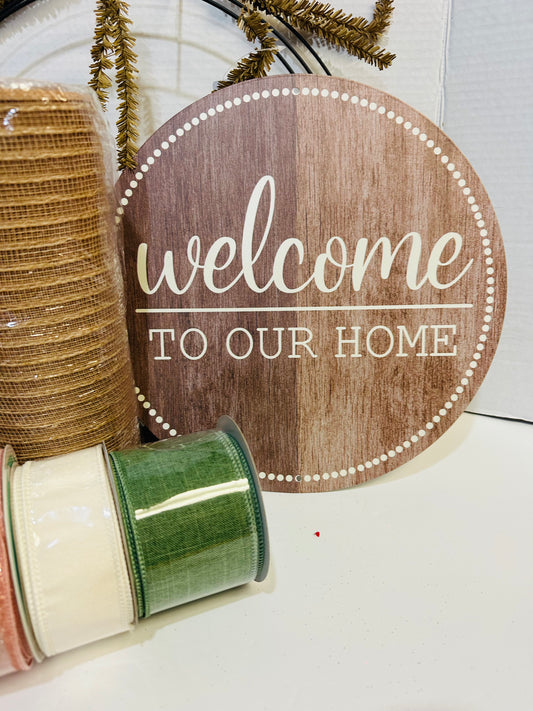 Party Kit - Welcome to Our Home DIY