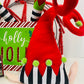 Holly Jolly Elf Christmas Winter Holiday DIY Wreath Kit