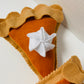 Pumpkin Pie Fake Bake Wreath Attachment
