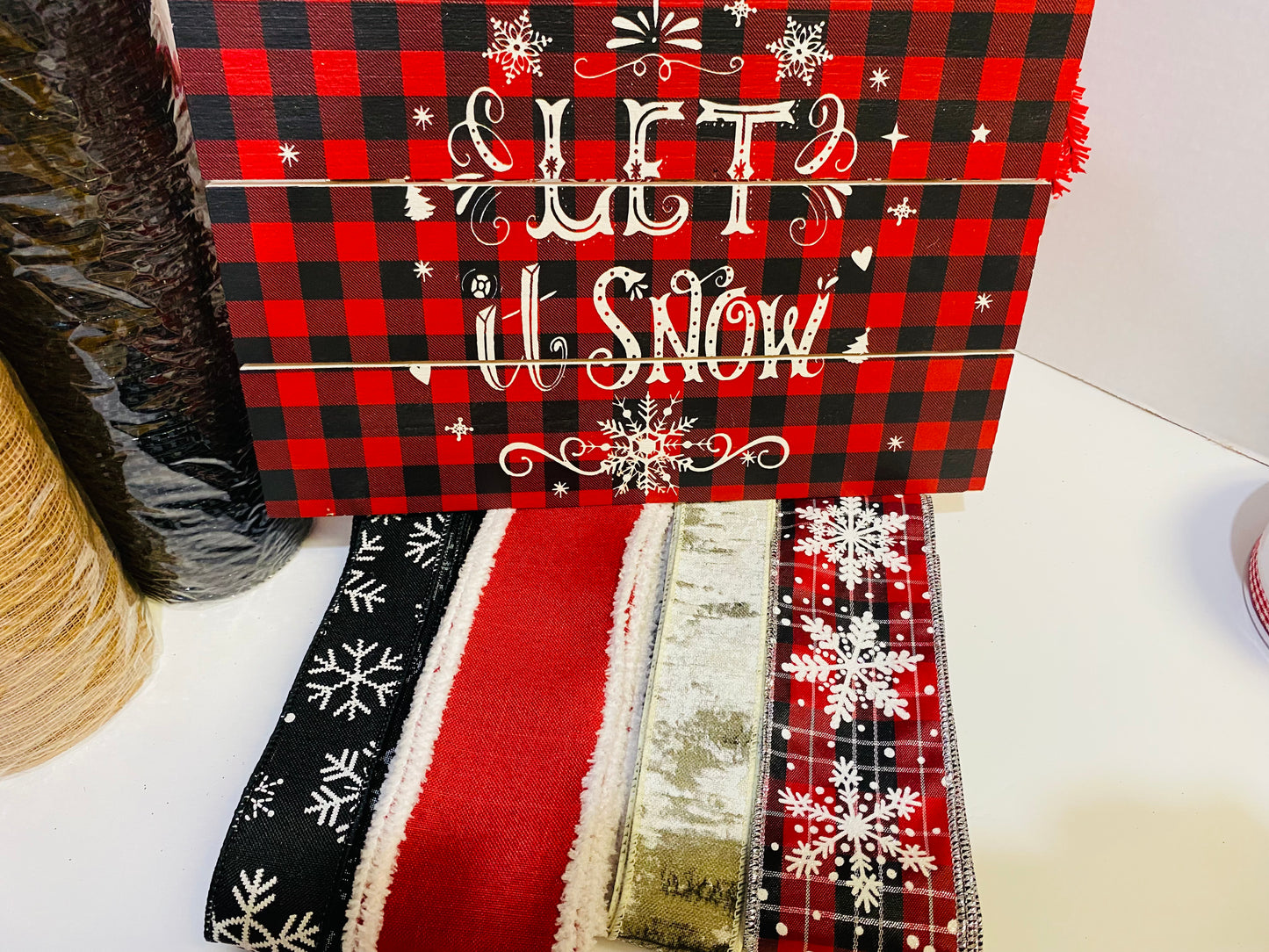 Party Kit - Let It Snow Winter Holiday DIY