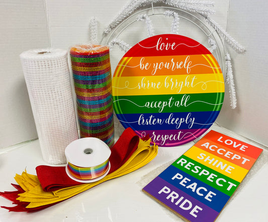 Party Kit - Pride Wreath