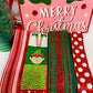 Party Kit - Pastel Elf Merry Christmas Winter Holiday DIY
