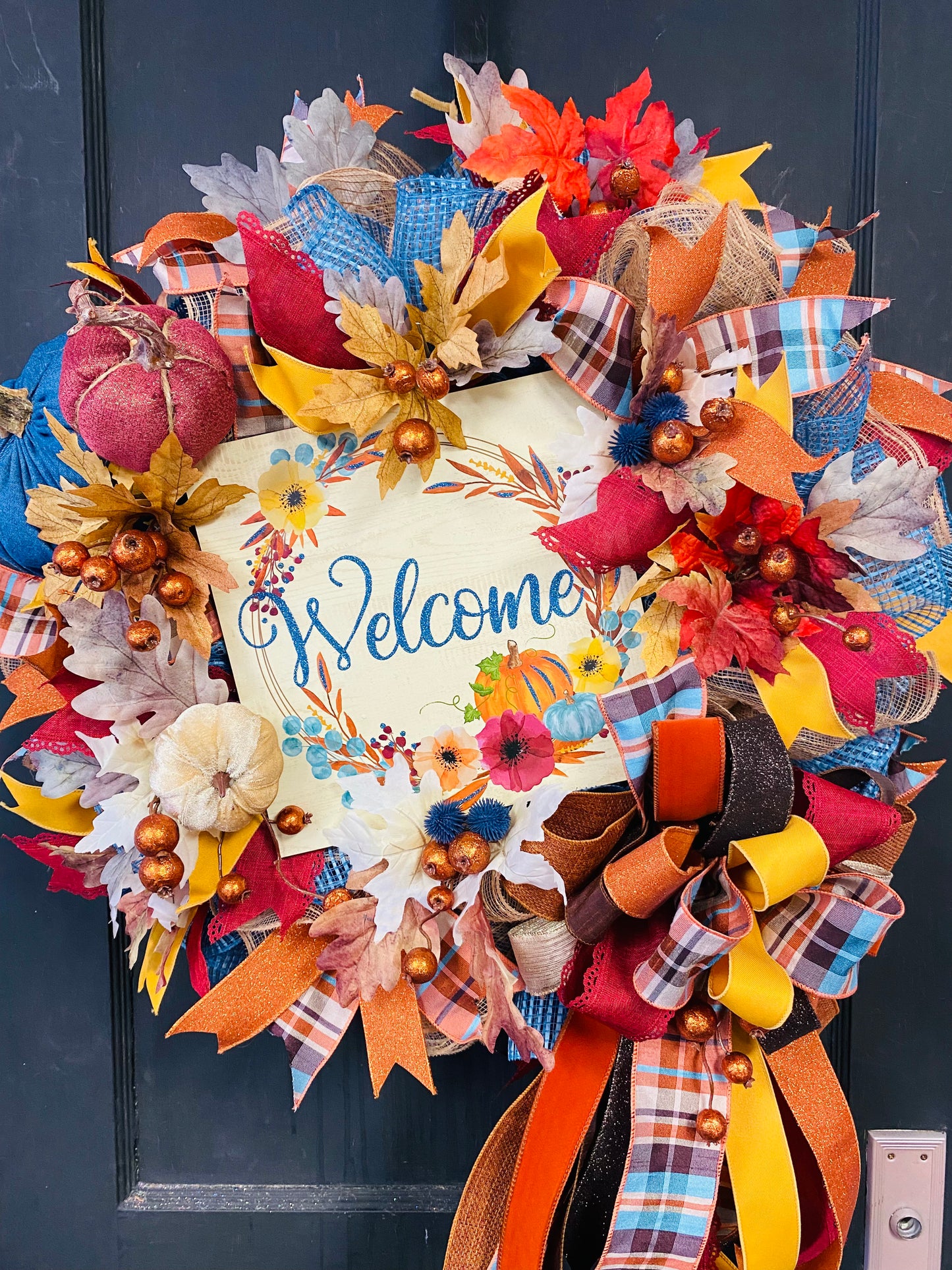 Wreath Kit - Welcome Fall