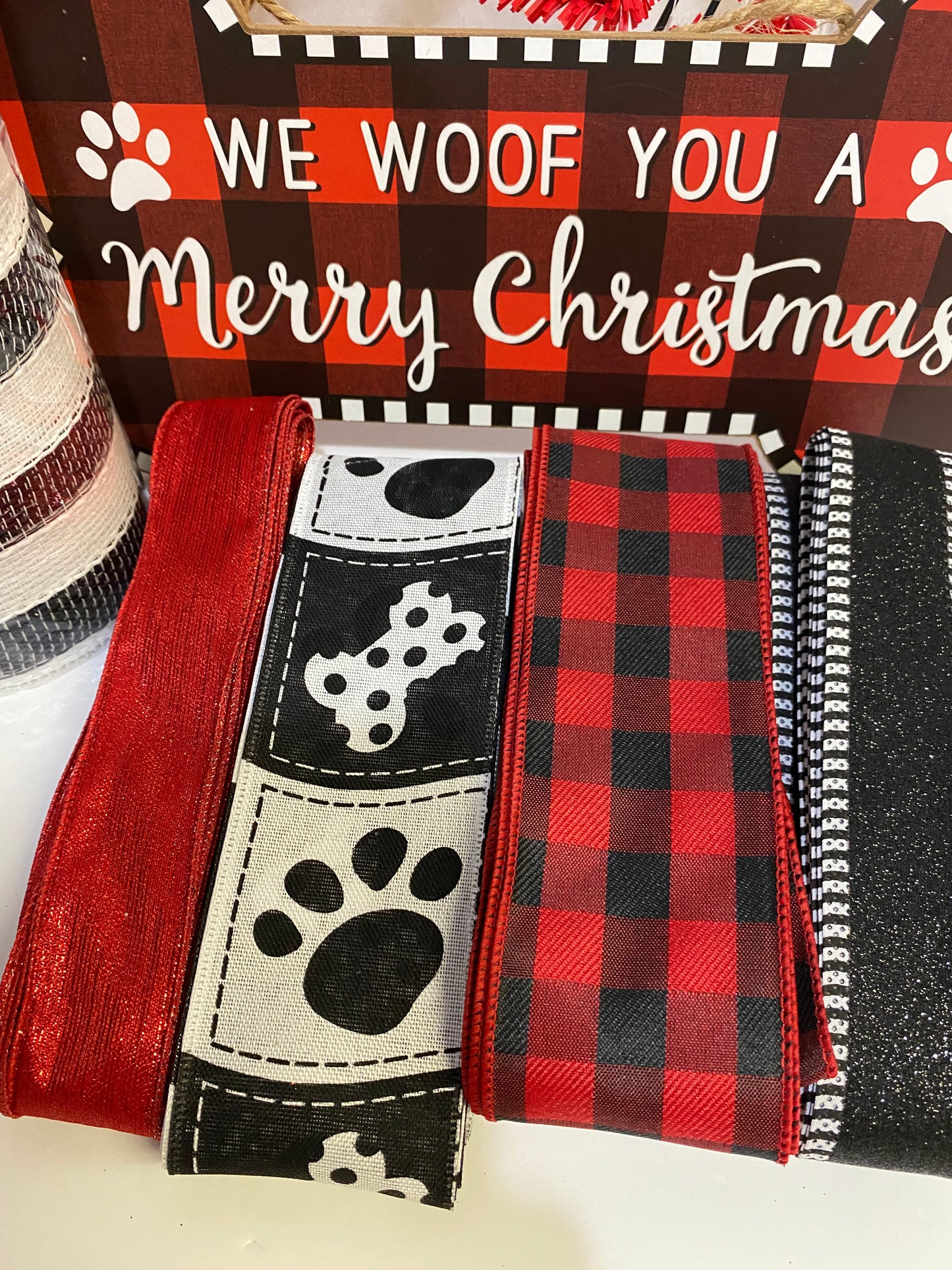 Party Kit - We Woof You a Merry Christmas Winter Holiday DIY