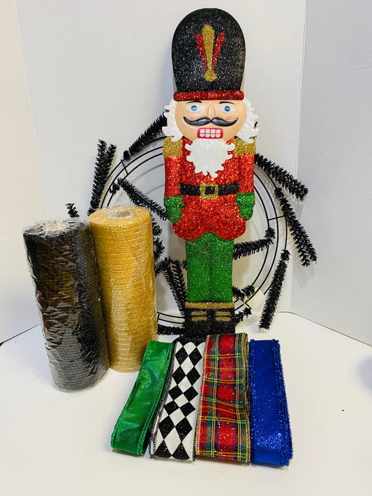 Party Kit - Nutcracker Deco Mesh