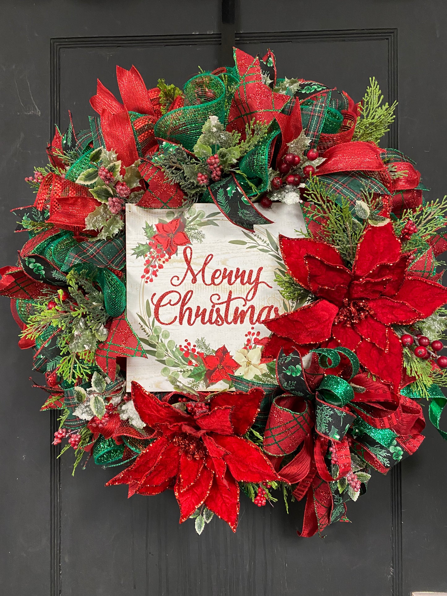 Wreath Kit - Traditional Merry Christmas