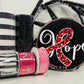 Party Kit - Hope Breast Cancer Wreath (Hebrews 6:19)