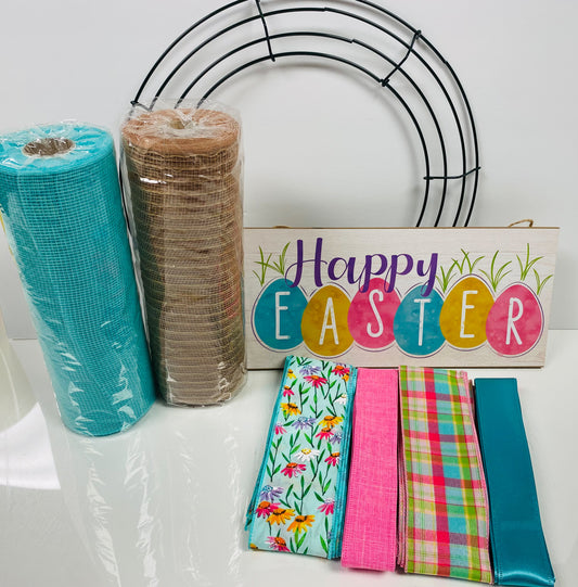 Happy Easter - Wreath Kit