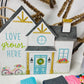 Party Kit - Love Grows Here Everyday Wreath Kit