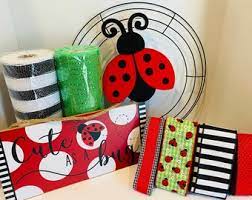 Cute as a Bug Ladybug DIY Wreath Kit