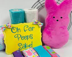 Oh for Peeps Sake! Sugar Bunnies Easter Spring DIY Wreath Kit