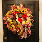Rooster Farmhouse Welcome Wreath