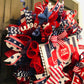 Stars and Stripes Patriotic 4th of July Wreath