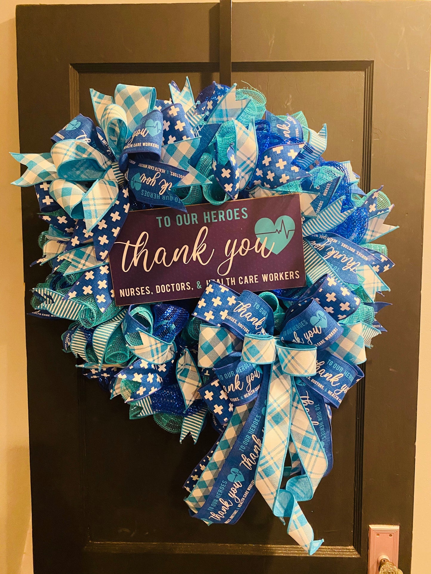Thank You Healthcare Workers Wreath