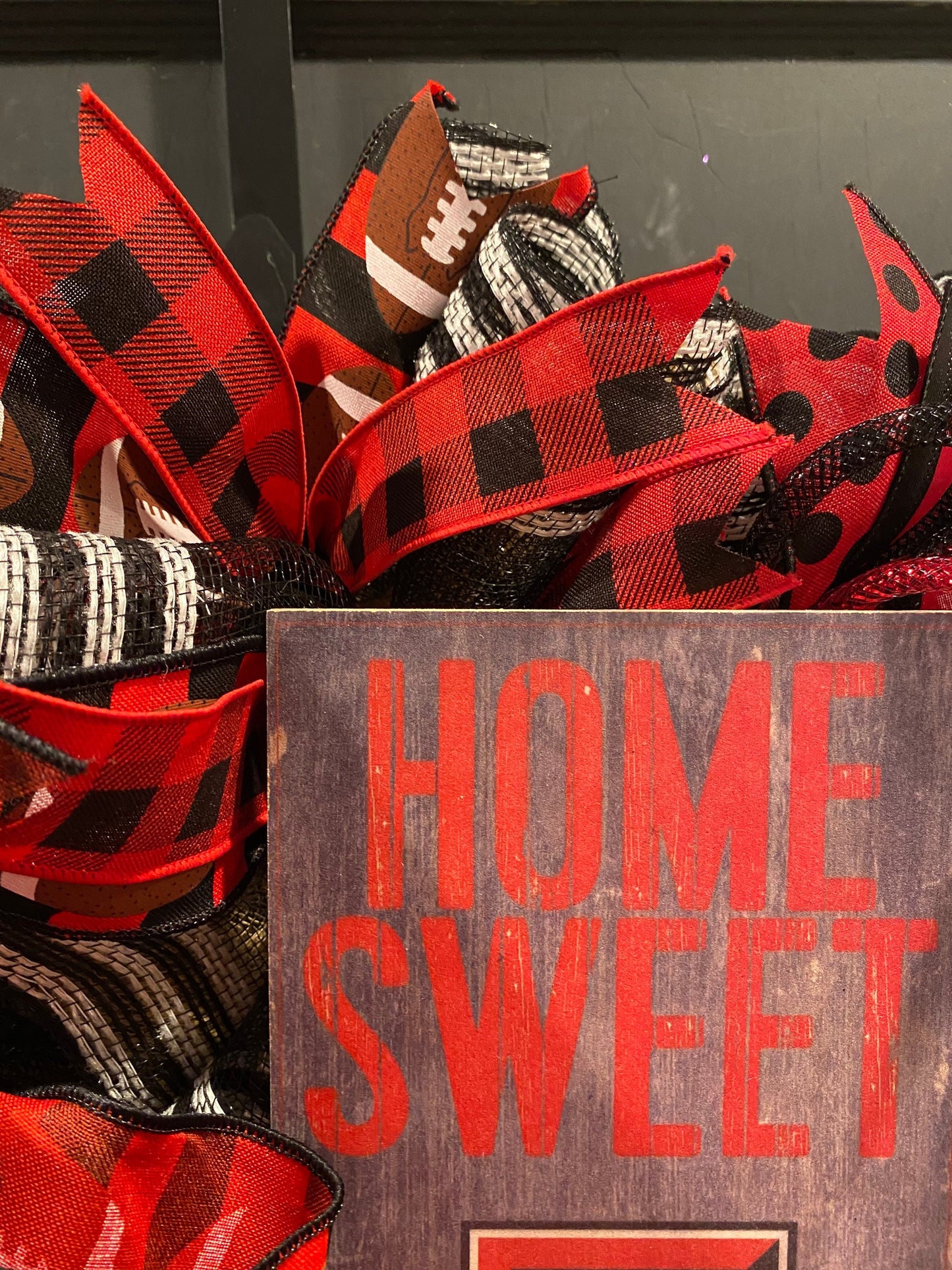 Texas Football Wreath