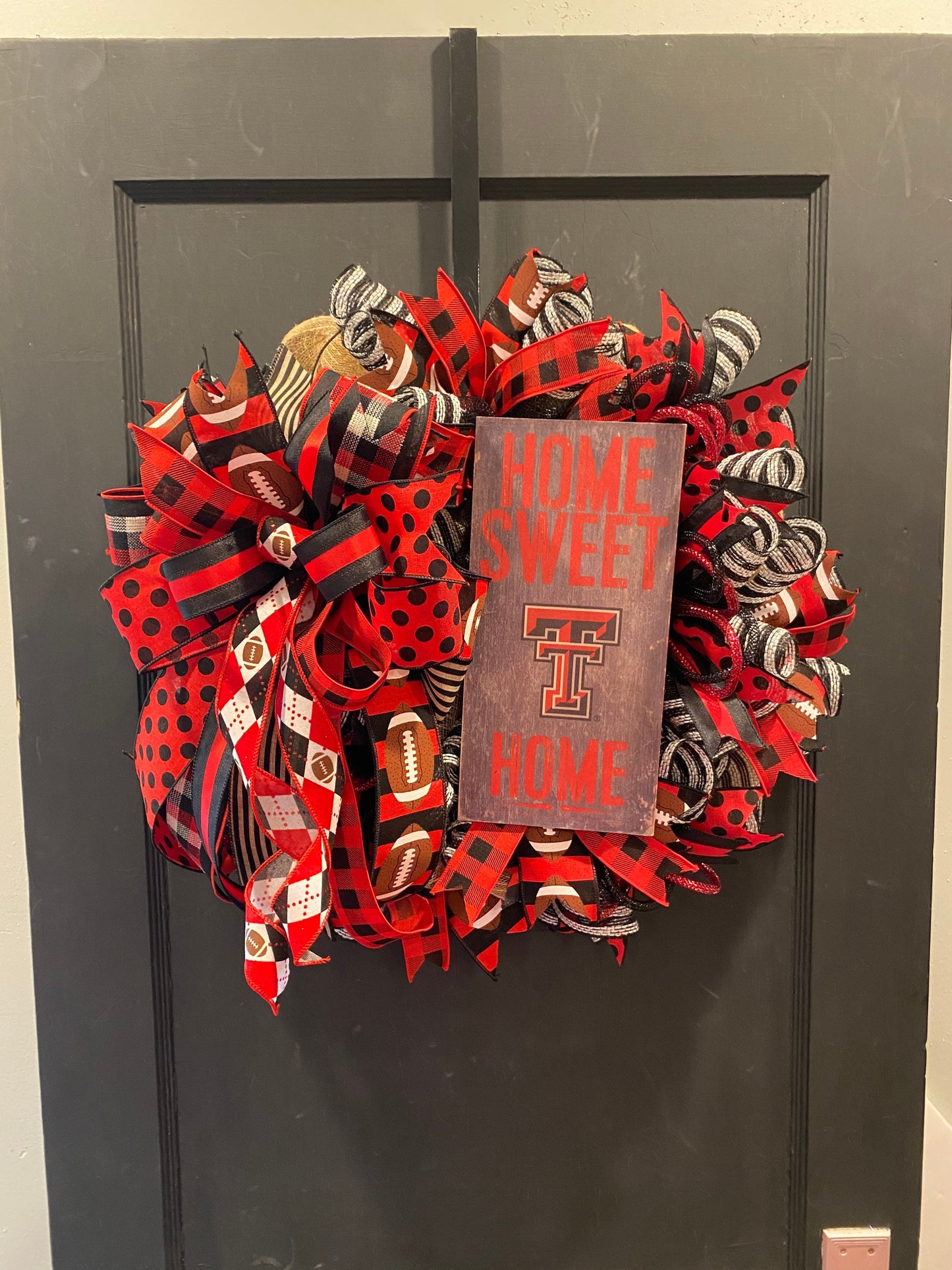 Texas Football Wreath