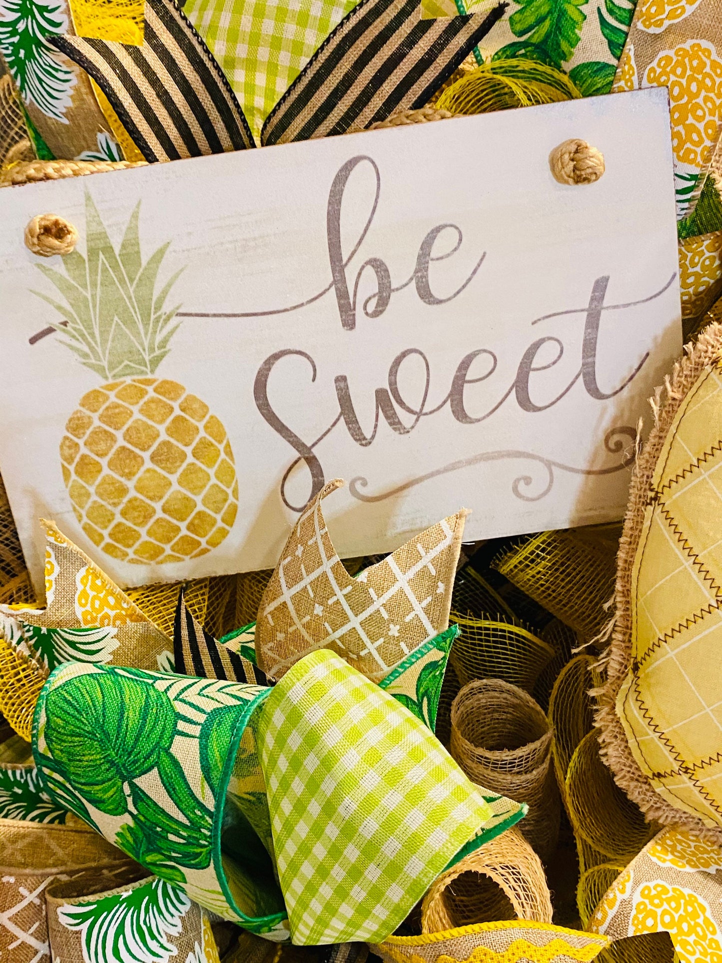 Be Sweet Pineapple Everyday Wreath
