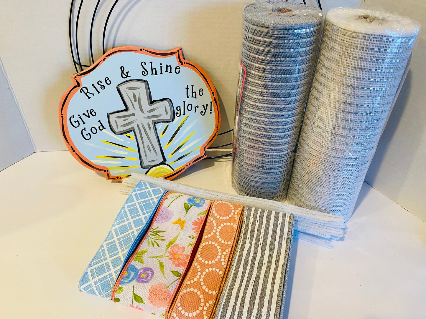 Rise & Shine Spring Spiritual Easter DIY Wreath Kit